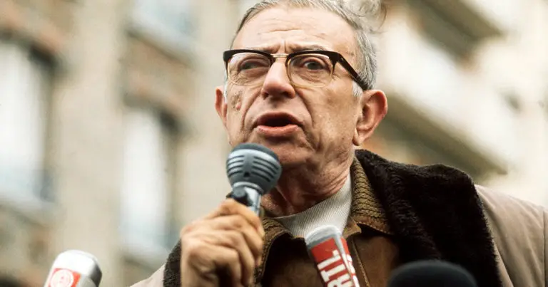 Jean Paul Sartre Un Fil Sofo Y Escritor Exponente Del Existencialismo