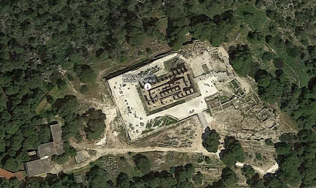 Templo de Afaya en Egina 
