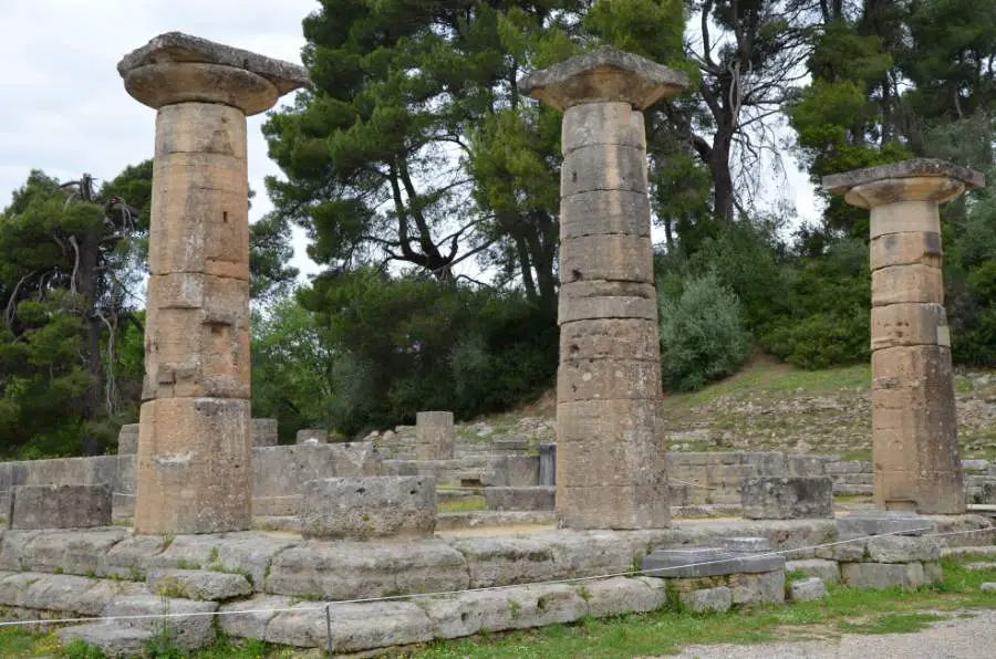 Templo de Hera en Olimpia 