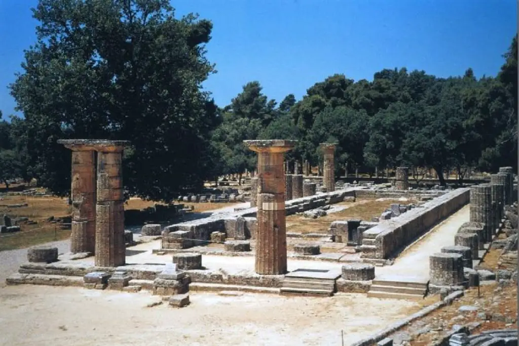 Templo de Hera en Olimpia