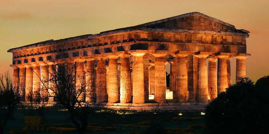 Templo de Hera en Paestum 